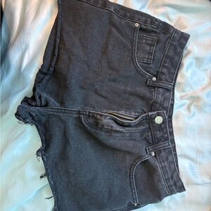 SHEIN Dark Denim Jean Shorts
